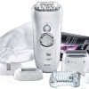 Braun Silk-épil 7 7681 Wet and Dry Cordless Epilator with 5 Attachments