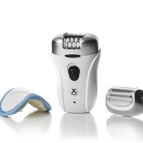 iVog XTweez Dual Opposed 72 Tweezer Head Rechargeable Epilator